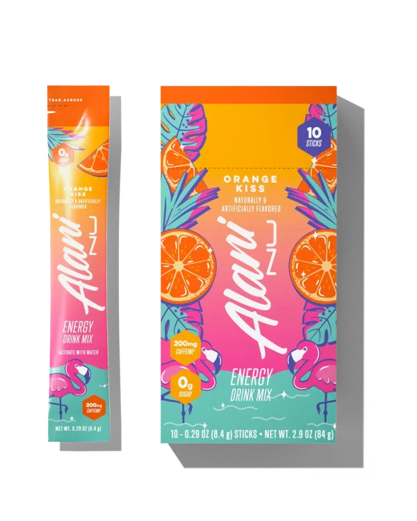 Energy Drink Mix Sticks - Orange