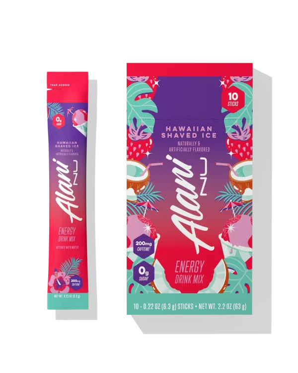Energy Drink Mix Sticks - Shaved Ice