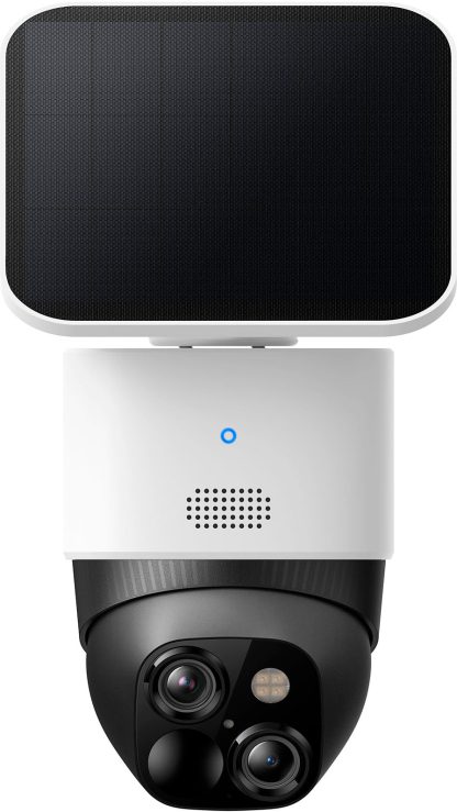 eufy Security SoloCam S340 Outdoor Wireless 3k Security Camera With Dual Lens - White