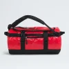 Extra Small Travel Duffel Bag - Red Black