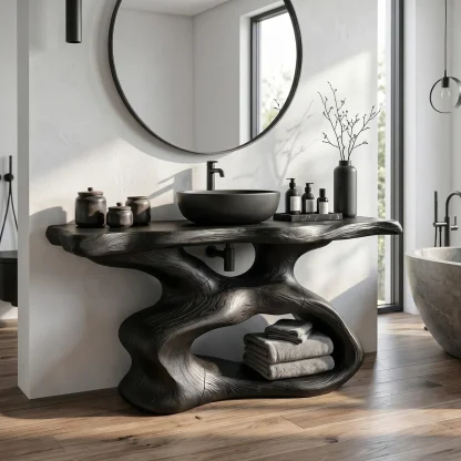 Farmhouse Vanity For Traditional Bathroom Furniture