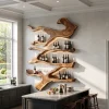 Farmhouse Wine Holder For Furniture Wine Rack Display