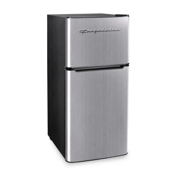 Frigidaire 4.5 Cu. Ft. 2-Door Compact Refrigerator With Chrome Trim - EFR451, Platinum
