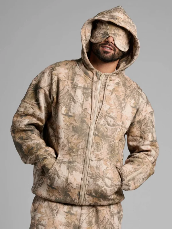 Full-Zip Travel Hoodie - Aloe