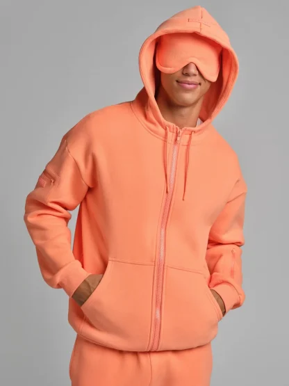 Full-Zip Travel Hoodie - Aloe