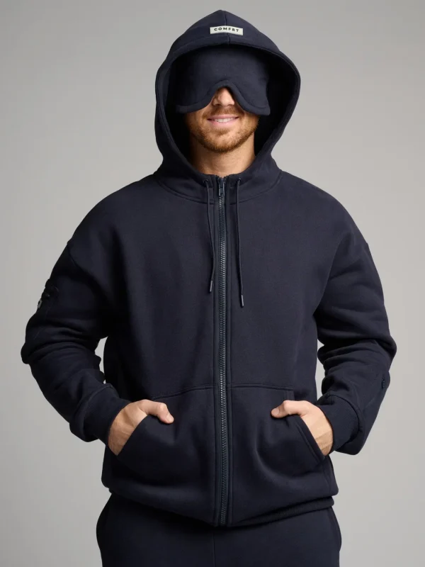 Full-Zip Travel Hoodie - Aloe