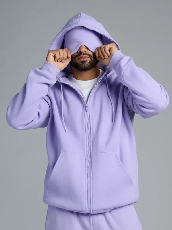 Full-Zip Travel Hoodie - Aloe