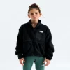 Girls' Full-Zip Fleece Jacket - Black