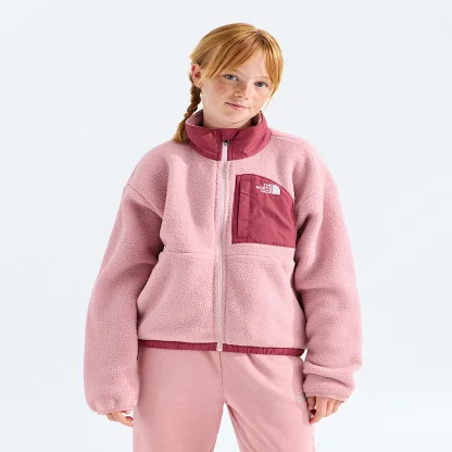 Girls' Full-Zip Fleece Jacket - Black