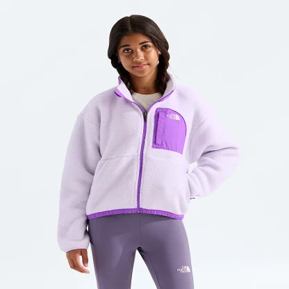 Girls' Full-Zip Fleece Jacket - Black