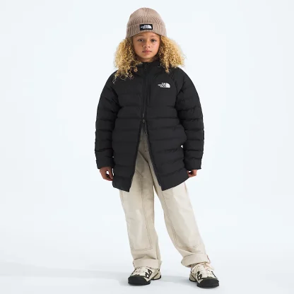Girls' Reversible Parka - Black