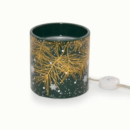 Gold Branch Pattern Wax Melt Warmer