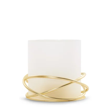 Gold Tea Light Candle Holder