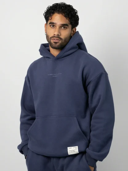 Graphic Pullover Hoodie - Hunter Green