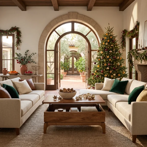 Handcrafted Christmas Coffee Table With Storage Holiday Home