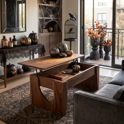 Handcrafted Halloween Lift Top Coffee Table Urban Loft