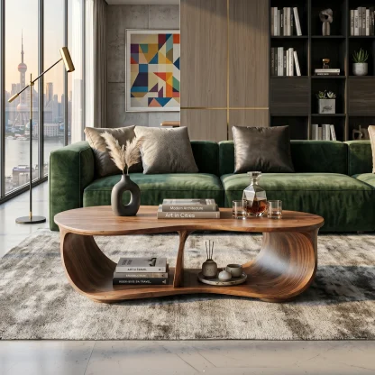 Handcrafted Solid Wood Table For Cozy Interiors
