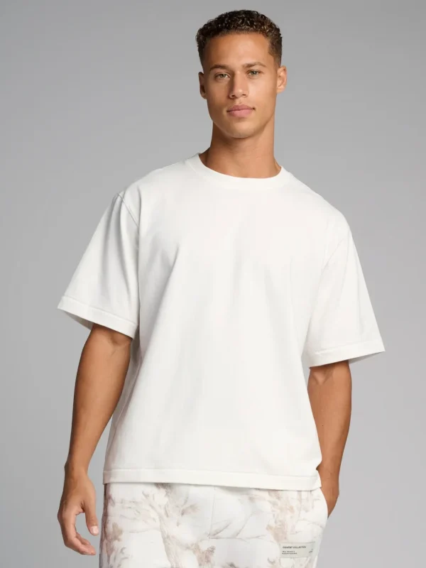 Heavyweight Boxy T-Shirt - Powder Pink
