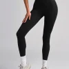 High-Waist Leggings - Black