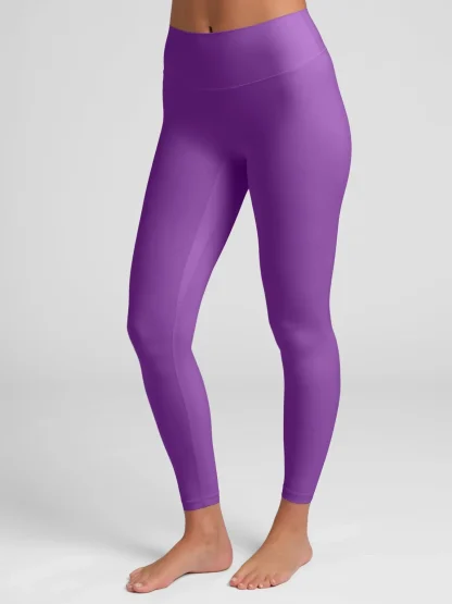High-Waist Leggings - Black