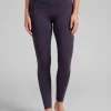 High-Waist Leggings - Blackberry
