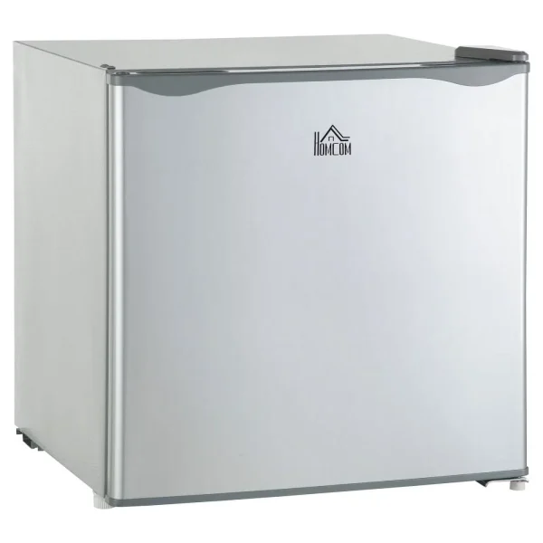 HOMCOM Countertop Upright Mini Freezer, 1.1 Cu.Ft, Gray - 05