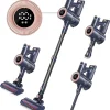 Homeika Cordless Stick Vacuum Cleaner With LED Display, 20 Kpa Suction, 1.5L Dust Cup