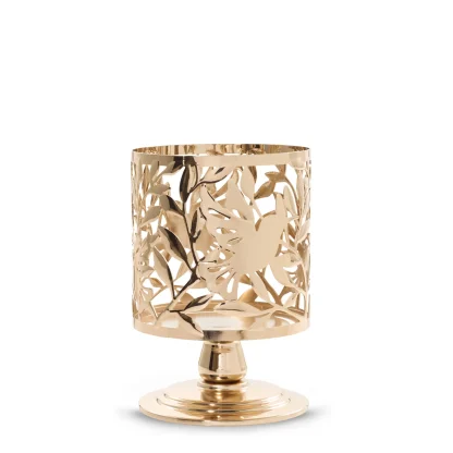 Hummingbird Jar Candle Pedestal