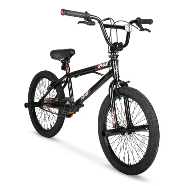 Hyper Bicycles Boys Spinner BMX Bike, 20 inch, Black, Steel Frame - HYP-T20-1100