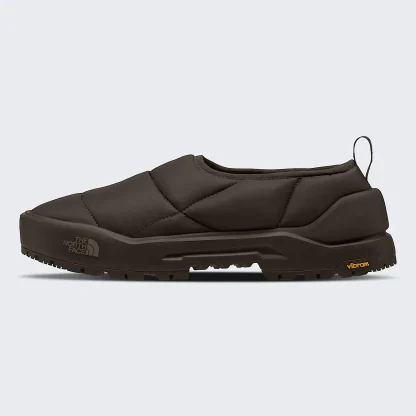 Insulated Slip-On Mules - Black