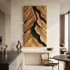 Japandi Nature Wooden Wall Art Modern Living Room