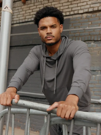 Jersey Pullover Hoodie - Espresso