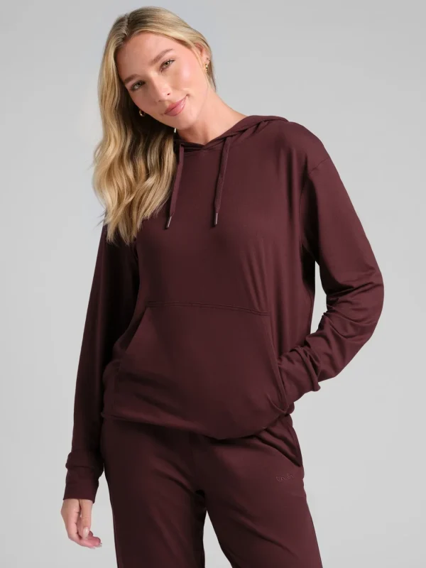 Jersey Pullover Hoodie - Espresso