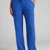 Jersey Straight-Leg Lounge Pants - Black