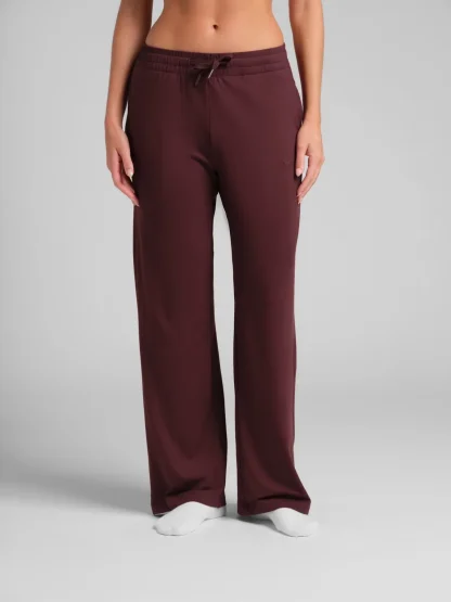 Jersey Straight-Leg Lounge Pants - Black