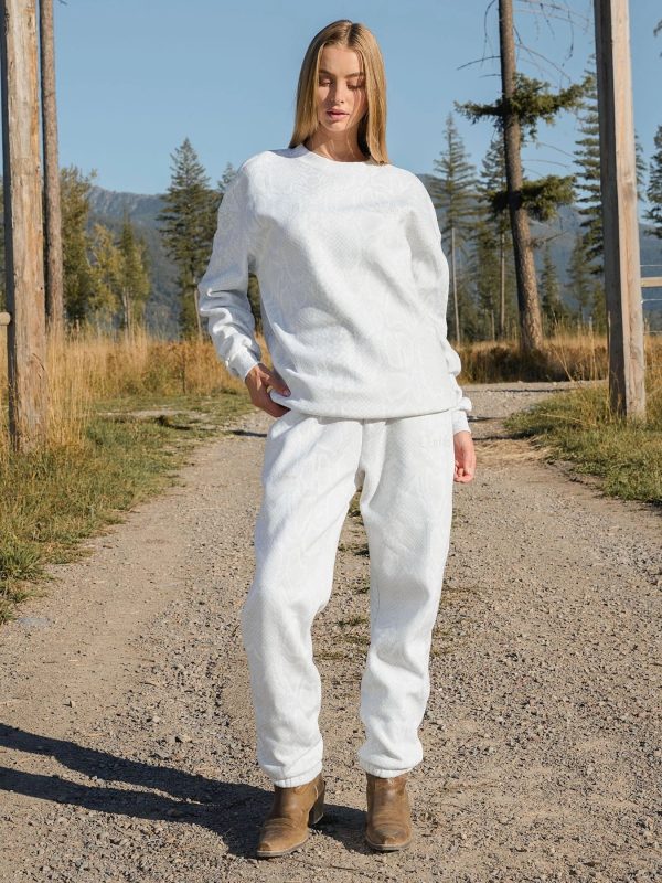 Jogger Sweatpants - Snow Snake