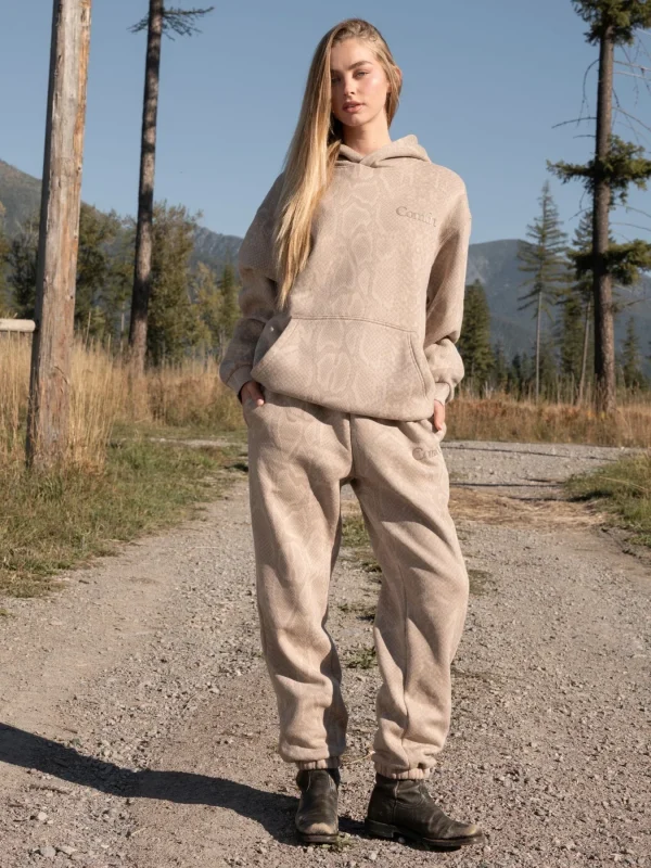 Jogger Sweatpants - Snow Snake