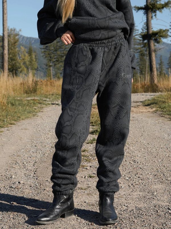 Jogger Sweatpants - Snow Snake