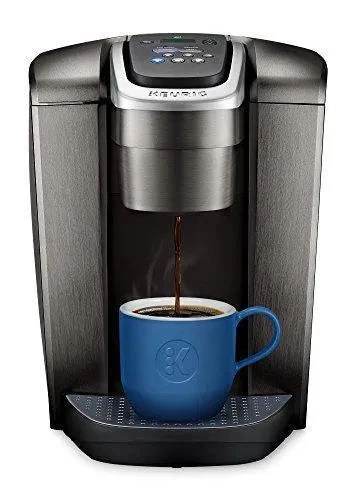 Keurig Single Serve K-Cup Pod Coffee Maker With Iced Coffee Capability, Brushed Slate - K-Elite