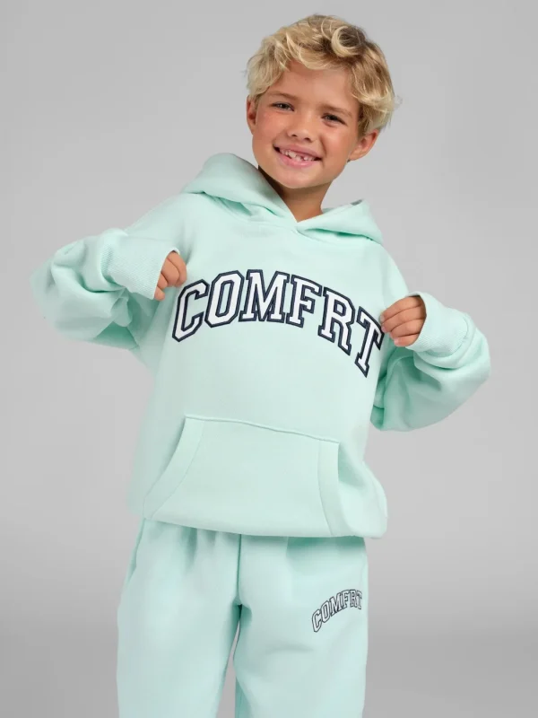 Kids Appliqué Hoodie - Shell