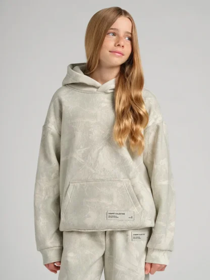 Kids Camouflage Hoodie - Rosewood