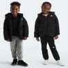 Kids' Fleece-Lined Insulated Parka - Black