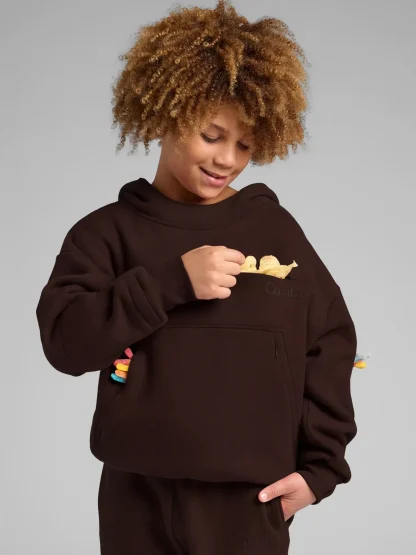 Kids Graphic Hoodie - Berry
