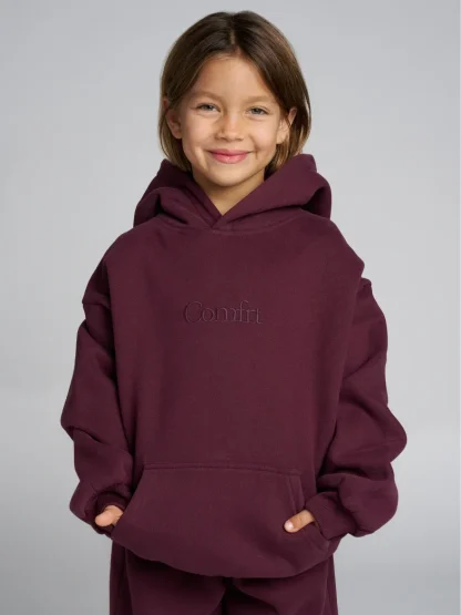 Kids' Hoodie - Blush Leopard