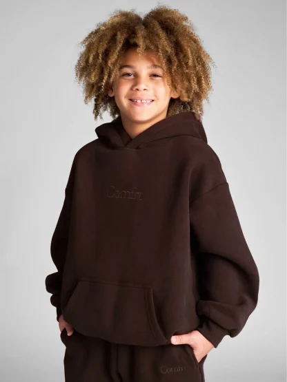 Kids' Hoodie - Blush Leopard