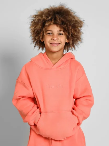 Kids' Hoodie - Blush Leopard