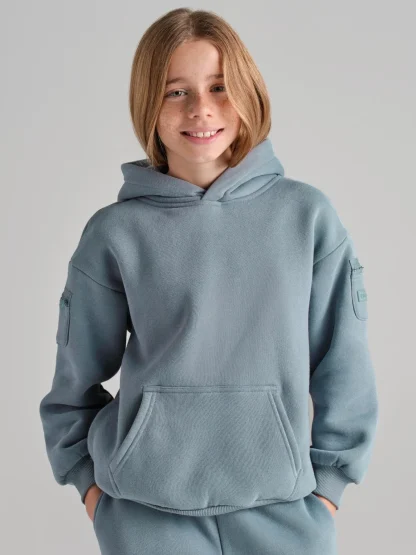 Kids' Hoodie - Crimson