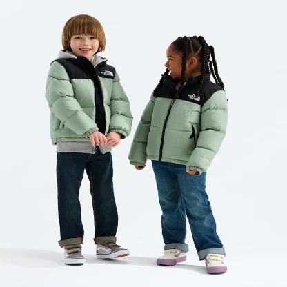 Kids' Insulated Puffer Jacket - Black