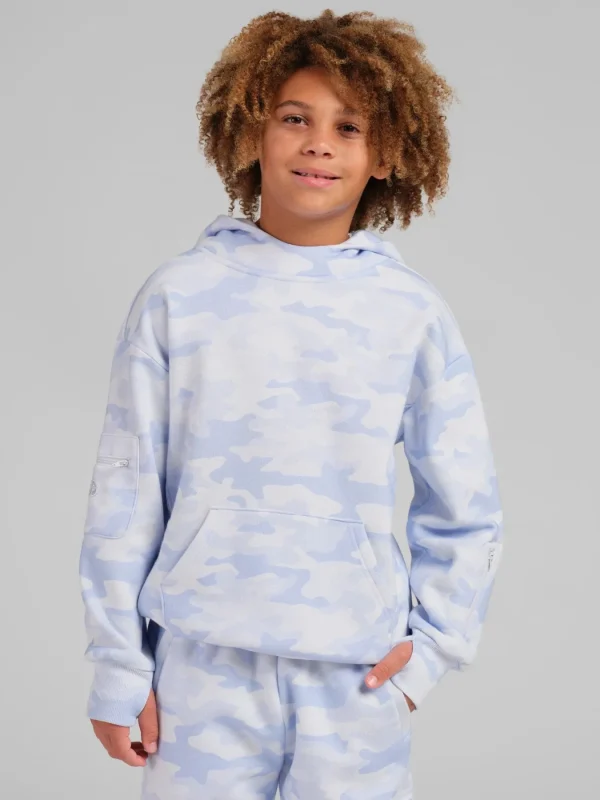 Kids Lightweight Hoodie - Candy Camo