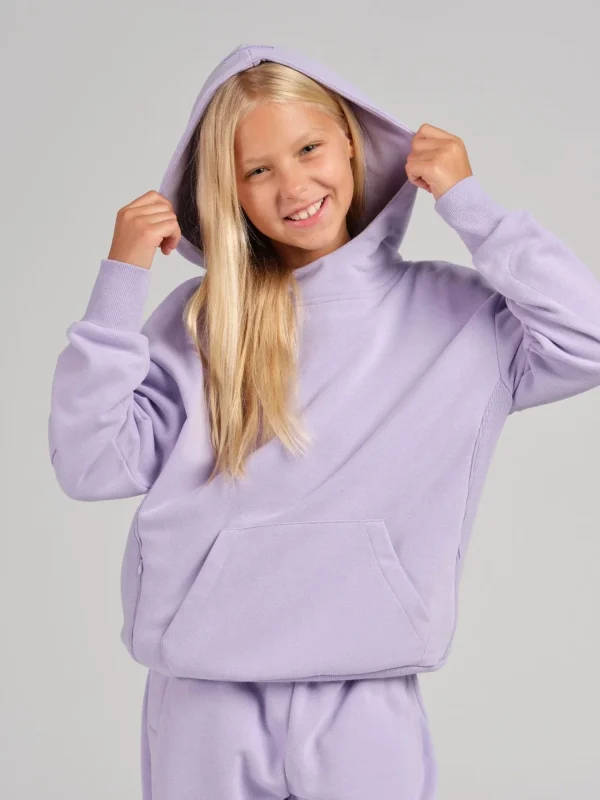 Kids Lightweight Hoodie - Candy Camo